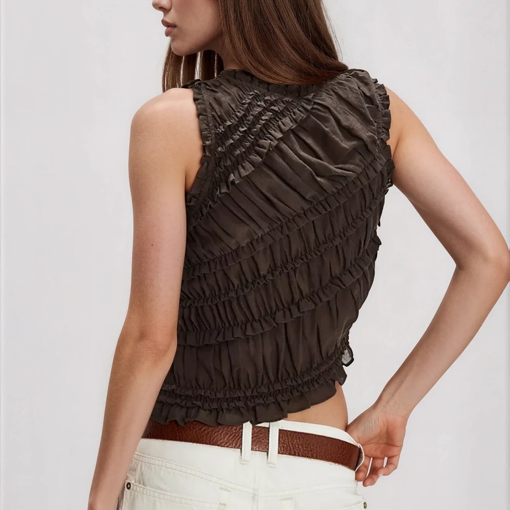Free People Sands Smocked Top - Picture 5 of 5